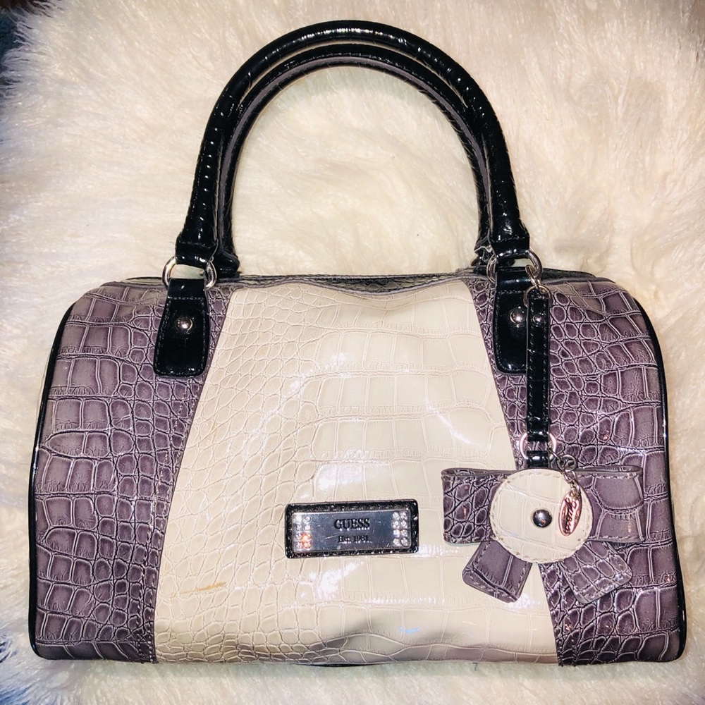 Guess Snakeskin Handbag